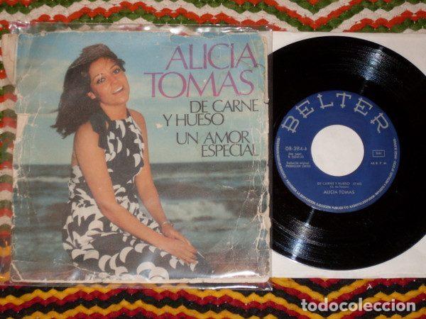 Dischi in vinile: Alicia Tom&aacute;s &ndash; De Carne Y Hueso (Vinyl, Belter 08-284)