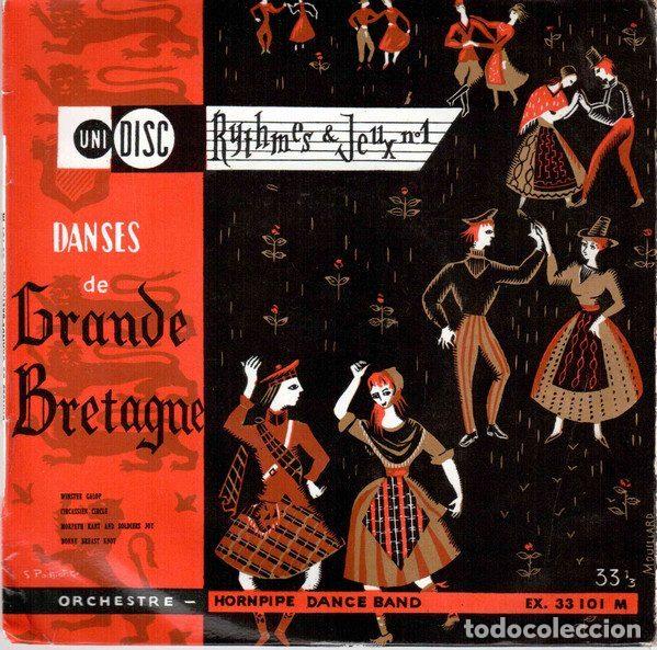 Vinyl-Schallplatten: Hornpipe Dance Band &ndash; Danses De Grande Bretagne (Vinyl, Unidisc EX 33 101 M)