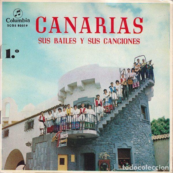Disques de vinyle: Agrupacion Folklorica &rdquo;Roque Nublo&rdquo; &ndash; Canarias Sus Bailes Y Sus Canciones 1.&deg; (Vinyl, Columbia...