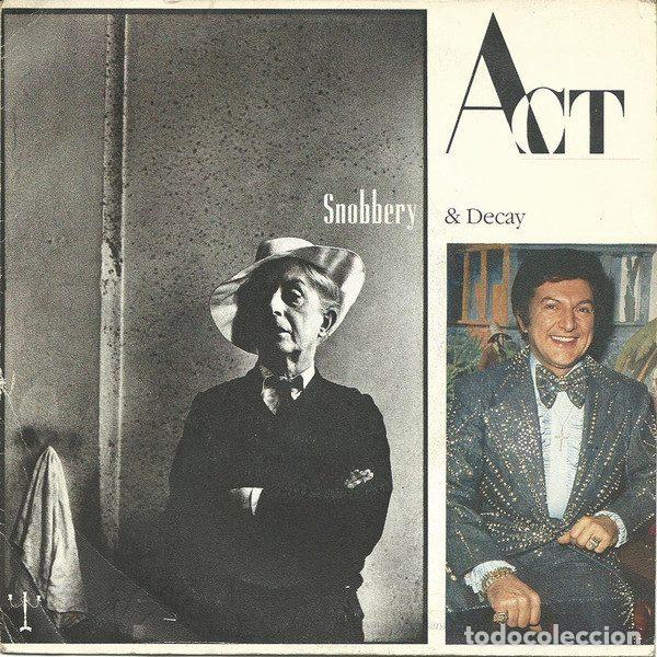 Disques de vinyle: Act &ndash; Snobbery & Decay (Vinyl, Island Records 1A 109105)