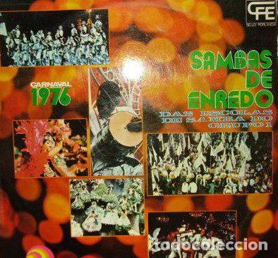 Dischi in vinile: Various &ndash; Sambas De Enredo Das Escolas De Samba Do Grupo 1 - Carnaval 1976 (Vinyl, Poplandia...