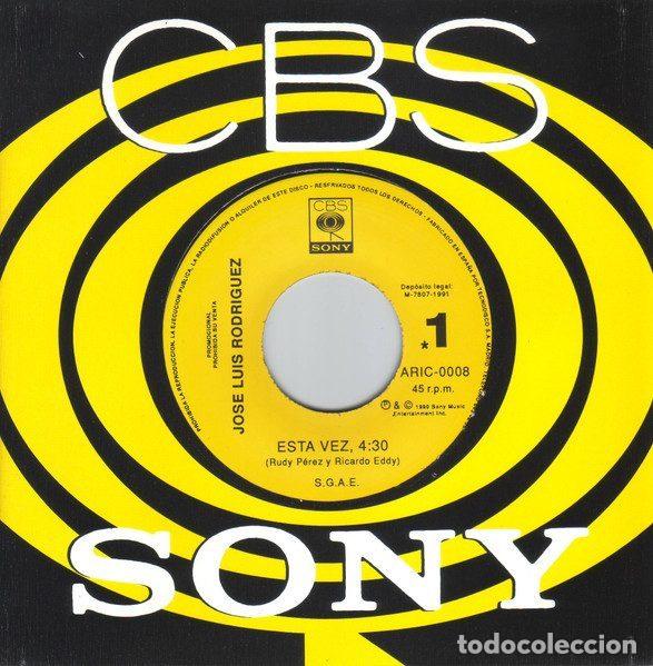 Vinyl-Schallplatten: Jose Luis Rodriguez &ndash; Esta Vez (Vinyl, CBS/Sony ARIC-0008)