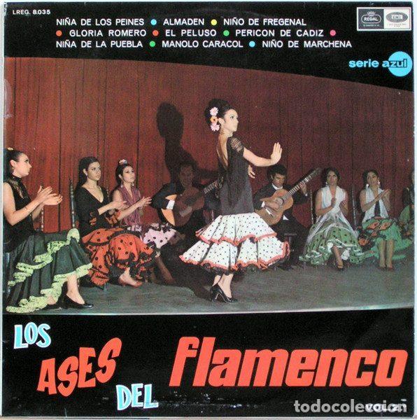 Dischi in vinile: Various &ndash; Los Ases Del Flamenco Vol. 2 (Vinyl, Regal LREG 8035)