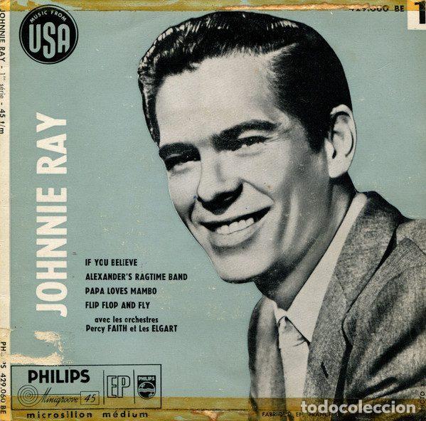 Discos de vinil: Johnnie Ray Avec Les Orchestres Percy Faith Et Les Elgart &ndash; 1 - If You Believe (Vinyl, Philips...