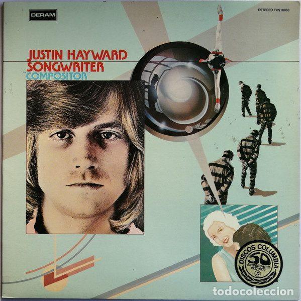 Dischi in vinile: Justin Hayward &ndash; Songwriter = Compositor (Vinyl, Deram TXS 3060)