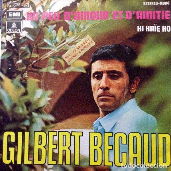 Vinyl records: Gilbert Becaud &ndash; Un Peu D'amour Et D'amitie (Vinyl, EMI 1 J 006-12.372)