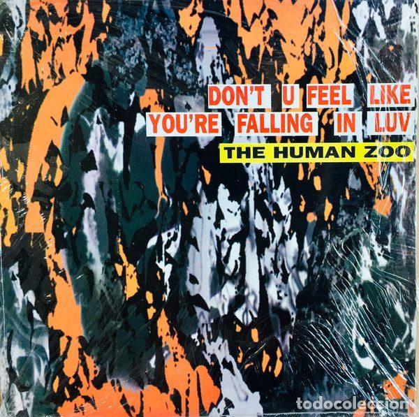 Vinyl records: The Human Zoo &ndash; Don't U Feel Like You're Falling In Luv (Vinyl, Max Music NM702MA)