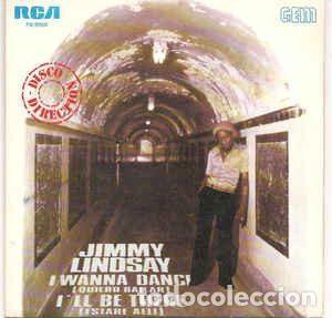 Disques de vinyle: Jimmy Lindsay &ndash; I Wanna Dance = Quiero Bailar / I'll Be There = Estar&eacute; Alli (Vinyl, GEM GEMS 33)