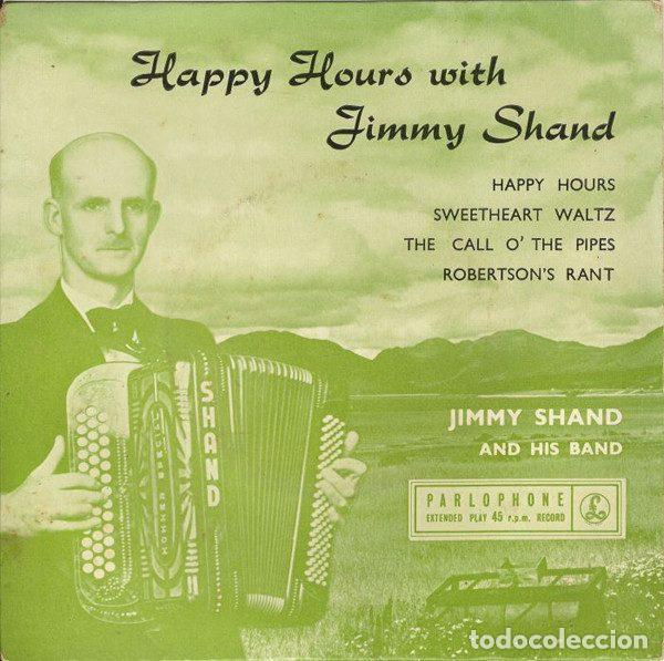 Disques de vinyle: Jimmy Shand And His Band &ndash; Happy Hours With Jimmy Shand (Vinyl, Parlophone GEP 8669)