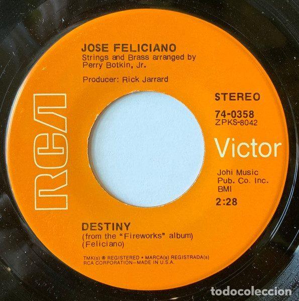 Dischi in vinile: Jose Feliciano &ndash; Destiny (Vinyl, RCA Victor 74-0358)