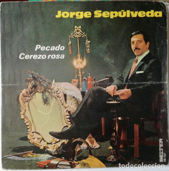 Vinyl-Schallplatten: Jorge Sep&uacute;lveda &ndash; Pecado / Cerezo Rosa (Vinyl, Belter 08.157)