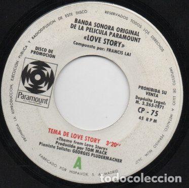 Disques de vinyle: Francis Lai &ndash; Banda Sonora Original De La Pelicula Paramount &rdquo;Love Story&rdquo; (Vinyl, Paramount...