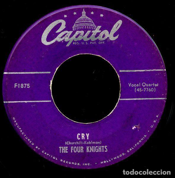 Vinyl records: The Four Knights &ndash; Cry (Vinyl, Capitol Records F1875)
