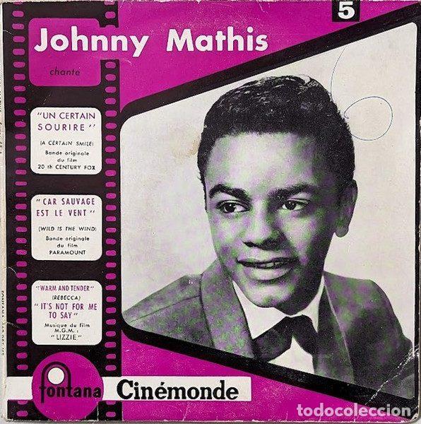 Vinyl records: Johnny Mathis &ndash; Johnny Mathis Chante (Vinyl, Fontana 462.085 ME )