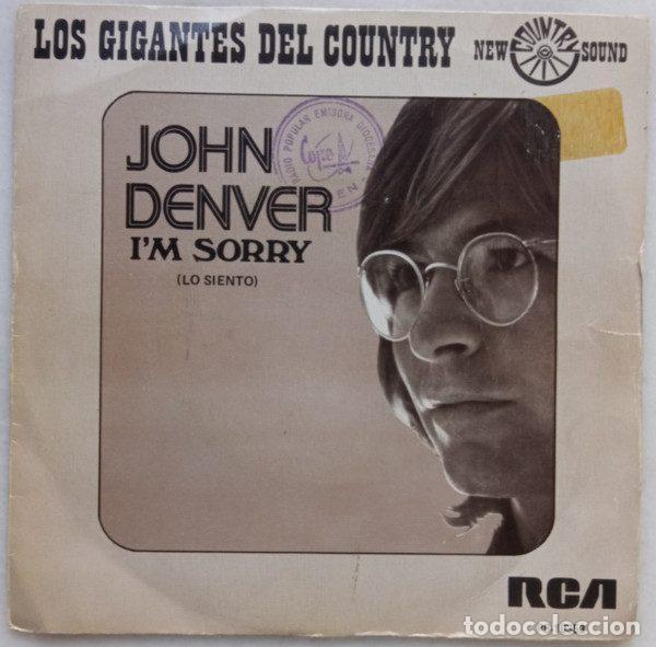 Vinyl records: John Denver &ndash; I'm Sorry = Lo Siento (Vinyl, RCA Victor PB-10353)