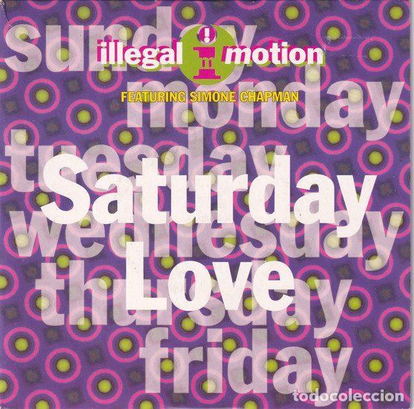 Vinyl records: Illegal Motion &ndash; Saturday Love (Vinyl, Arista 74321 16303 7)