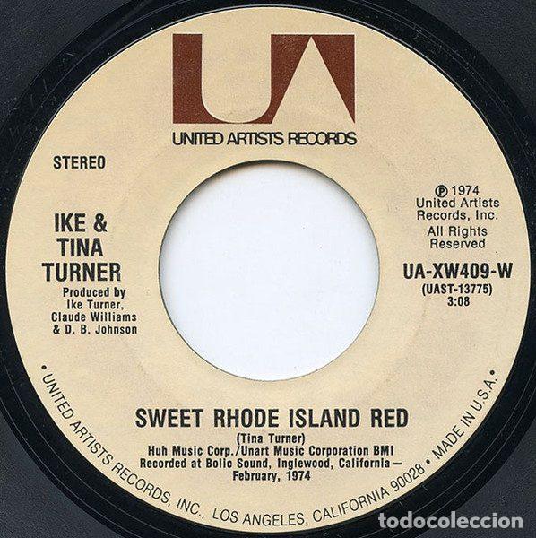 Discos de vinil: Ike & Tina Turner &ndash; Sweet Rhode Island Red (Vinyl, United Artists Records UA-XW409-W)