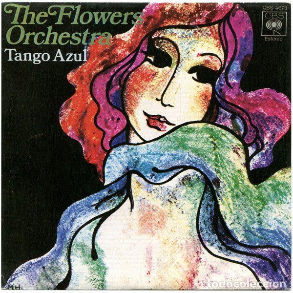 Vinyl records: The Flowers Orchestra &ndash; Tango Azul (Vinyl, CBS CBS 4673)