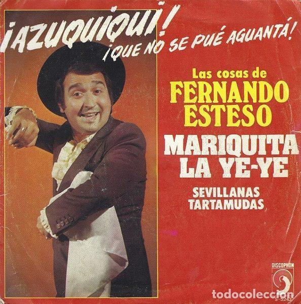 Discos de vinil: Fernando Esteso &ndash; Mariquita La Ye-Ye (Vinyl, Discophon S-5243)
