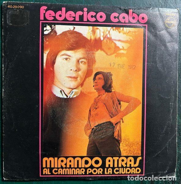 Discos de vinil: Federico Cabo &ndash; Mirando Atras (Vinyl, Philips 60 29 090)