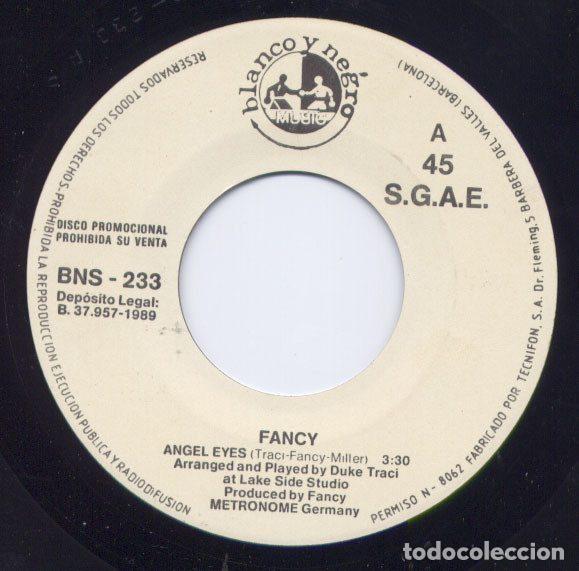 Vinyl-Schallplatten: Fancy &ndash; Angel Eyes (Vinyl, Blanco Y Negro BNS-233)