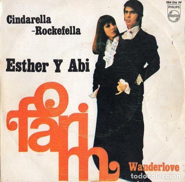 Disques de vinyle: Esther Y Abi Ofarim &ndash; Cinderella - Rockefella / Wanderlove (Vinyl, Philips 384 516 PF)