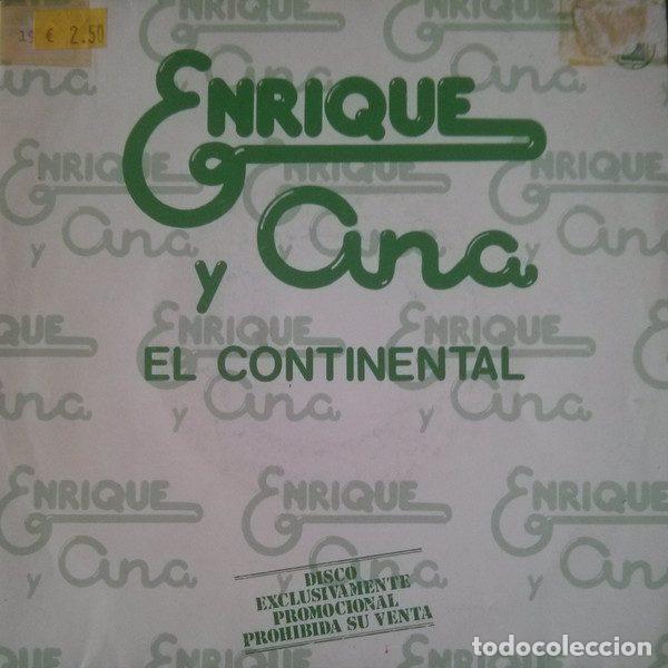 Vinyl records: Enrique Y Ana &ndash; El Continental (Vinyl, Hispavox 026)