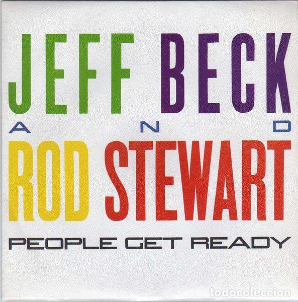 Vinyl-Schallplatten: Jeff Beck And Rod Stewart &ndash; People Get Ready (Vinyl, Epic EPC A-6387)