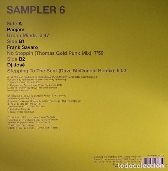 Discos de vinilo: Various &ndash; Sampler 6 (Vinyl, Royal Flush Records RFSampler 006) - Foto 2