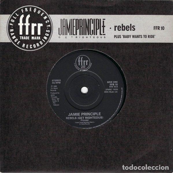 Discos de vinil: Jamie Principle &ndash; Rebels (Get Righteous) (Vinyl, FFRR FFR 10)