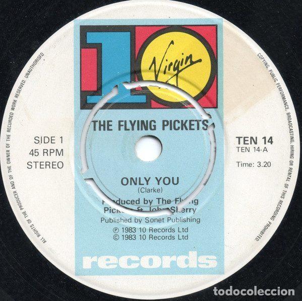 Vinyl records: The Flying Pickets &ndash; Only You (Vinyl, 10 Records TEN 14)