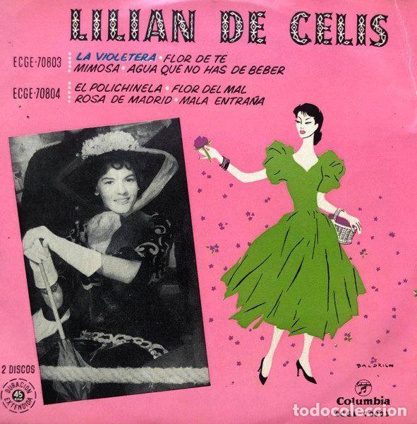 Vinyl-Schallplatten: Lilian De Celis &ndash; La Violetera (Vinyl, Columbia ECGE 70803)