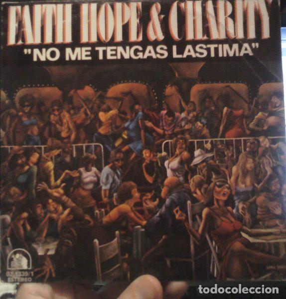 Disques de vinyle: Faith, Hope & Charity &ndash; No Me Tengas Lastima (Vinyl, 20th Century Fox Records 02.1339/1)