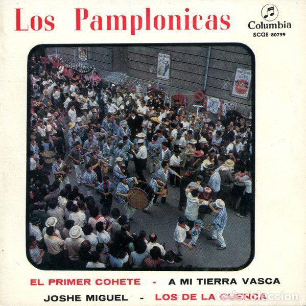 Dischi in vinile: Los Pamplonicas &ndash; El Primer Cohete (Vinyl, Columbia SCGE 80799)