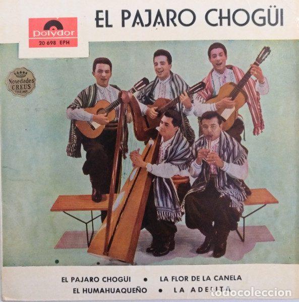 Disques de vinyle: Los Amigos Del Amambay &ndash; El Pajaro Chog&uuml;i (Vinyl, Polydor 20 698 EPH)