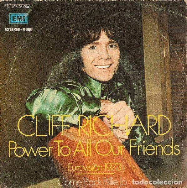 Dischi in vinile: Cliff Richard &ndash; Power To All Our Friends (Vinyl, EMI 1 J 006-05.290)