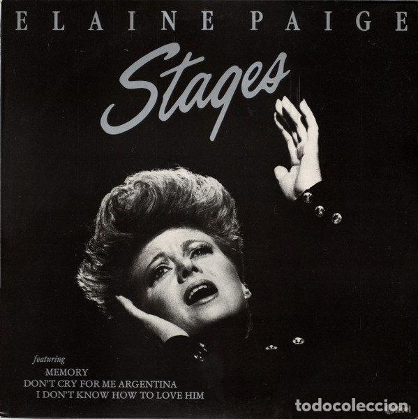 Vinyl records: Elaine Paige &ndash; Stages (Vinyl, K-Tel NE 1262)