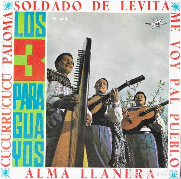 Disques de vinyle: Los 3 Paraguayos &ndash; Cu-Cu-Rru-Cu-Cu, Paloma / Soldado De Levita / Alma Llanera / Me Voy Pal...