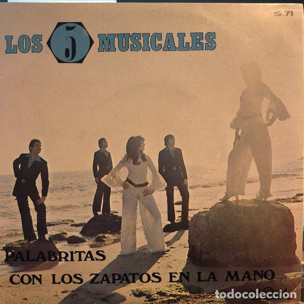 Dischi in vinile: Los 5 Musicales &ndash; Palabritas / Con Los Zapatos En La Mano (Vinyl, Palobal S-71)