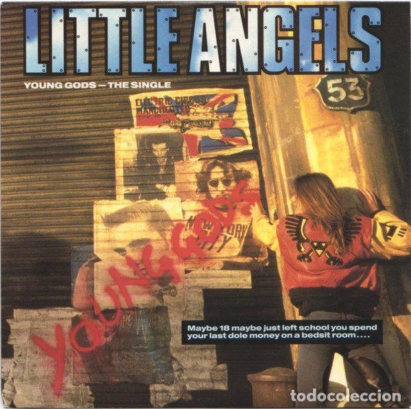 Dischi in vinile: Little Angels &ndash; Young Gods (Vinyl, Polydor LTL 10)