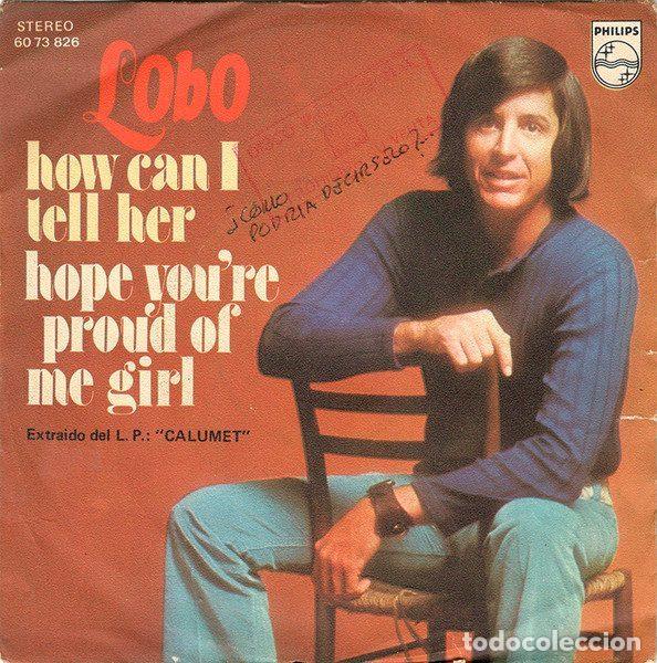 Dischi in vinile: Lobo &ndash; How Can I Tell Her / Hope You're Proud Of Me Girl (Vinyl, Philips 60 73 826)
