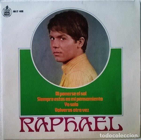 Dischi in vinile: Raphael &ndash; Banda Sonora De La Pelicula &rdquo;Al Ponerse El Sol&rdquo; (Vinyl, Hispavox HH 17-408)