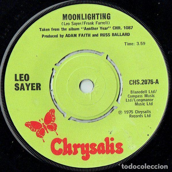 Dischi in vinile: Leo Sayer &ndash; Moonlighting (Vinyl, Chrysalis CHS.2076)