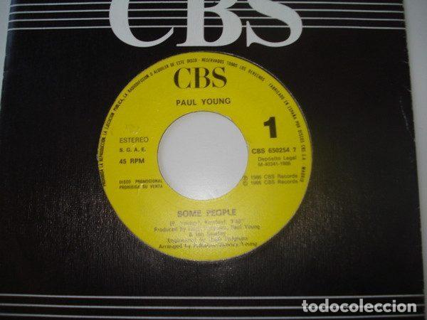 Vinyl records: Paul Young &ndash; Some People (Vinyl, CBS CBS 650254 7)