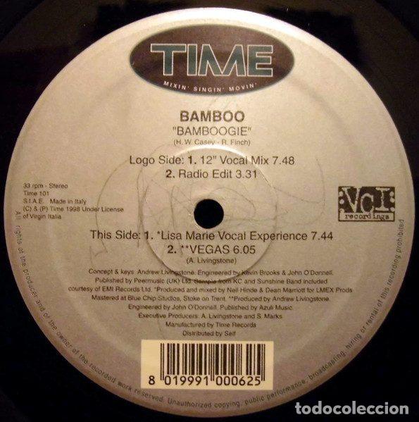 Discos de vinilo: Bamboo &ndash; Bamboogie (Vinyl, TIME TIME 101) - Foto 2
