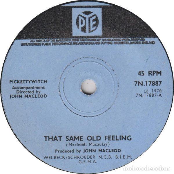 Dischi in vinile: Pickettywitch &ndash; That Same Old Feeling (Vinyl, Pye Records 7N.17887)