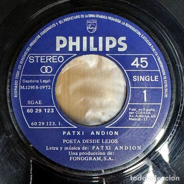 Dischi in vinile: Patxi Andi&oacute;n &ndash; Poeta Desde Lejos (Vinyl, Philips 6029 123)