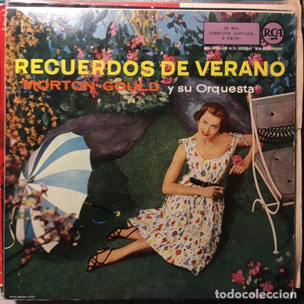 Disques de vinyle: Morton Gould And His Orchestra &ndash; Recuerdos De Verano (Vinyl, RCA Victor 3-26101)