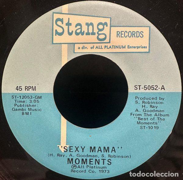 Discos de vinil: Moments &ndash; Sexy Mama (Vinyl, Stang Records ST-5052)
