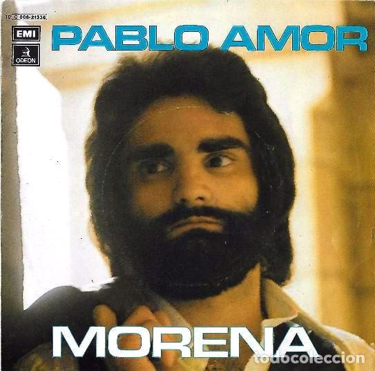 Discos de vinilo: Pablo Amor &ndash; Morena (Vinyl, Odeon 10 C 006-21.336)